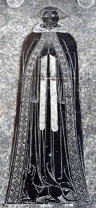 The brass of Mathew de Assheton